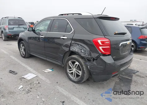 2016 Chevrolet Equinox Ltz from USA, damaged, VIN 2GNFLGE39G6255851